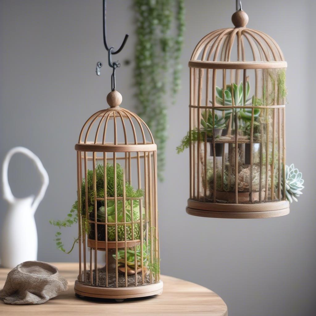 Creative Uses for Decorative Wood Bird Cages