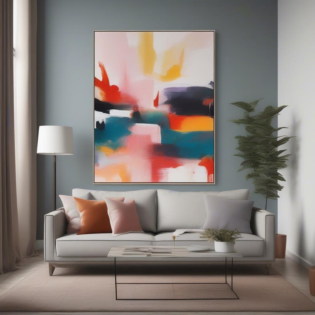 Custom Canvas Print Abstract Art