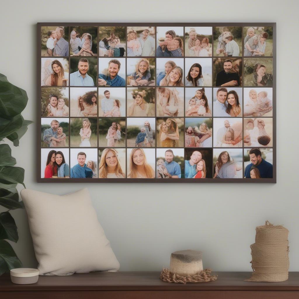 Printing and Framing Your Custom Collage Canvas