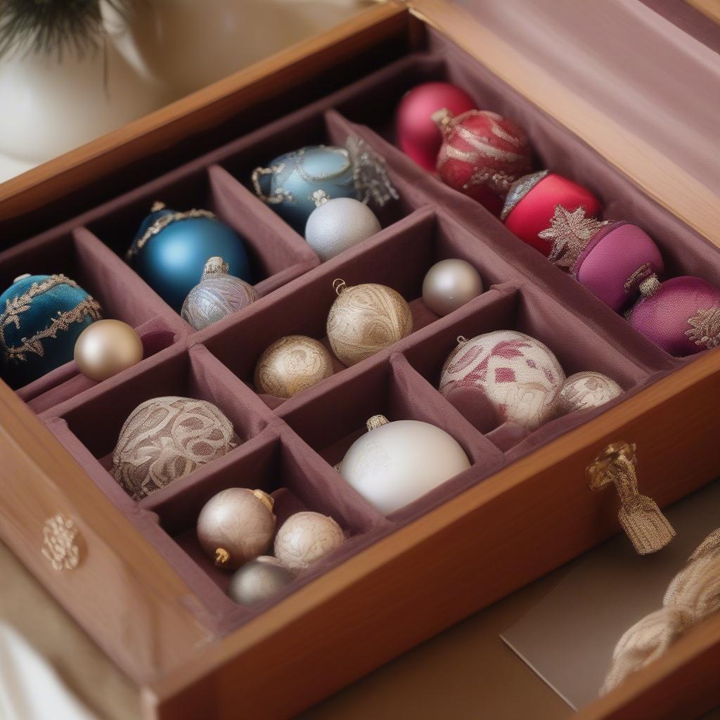 Custom Ornament Storage Box