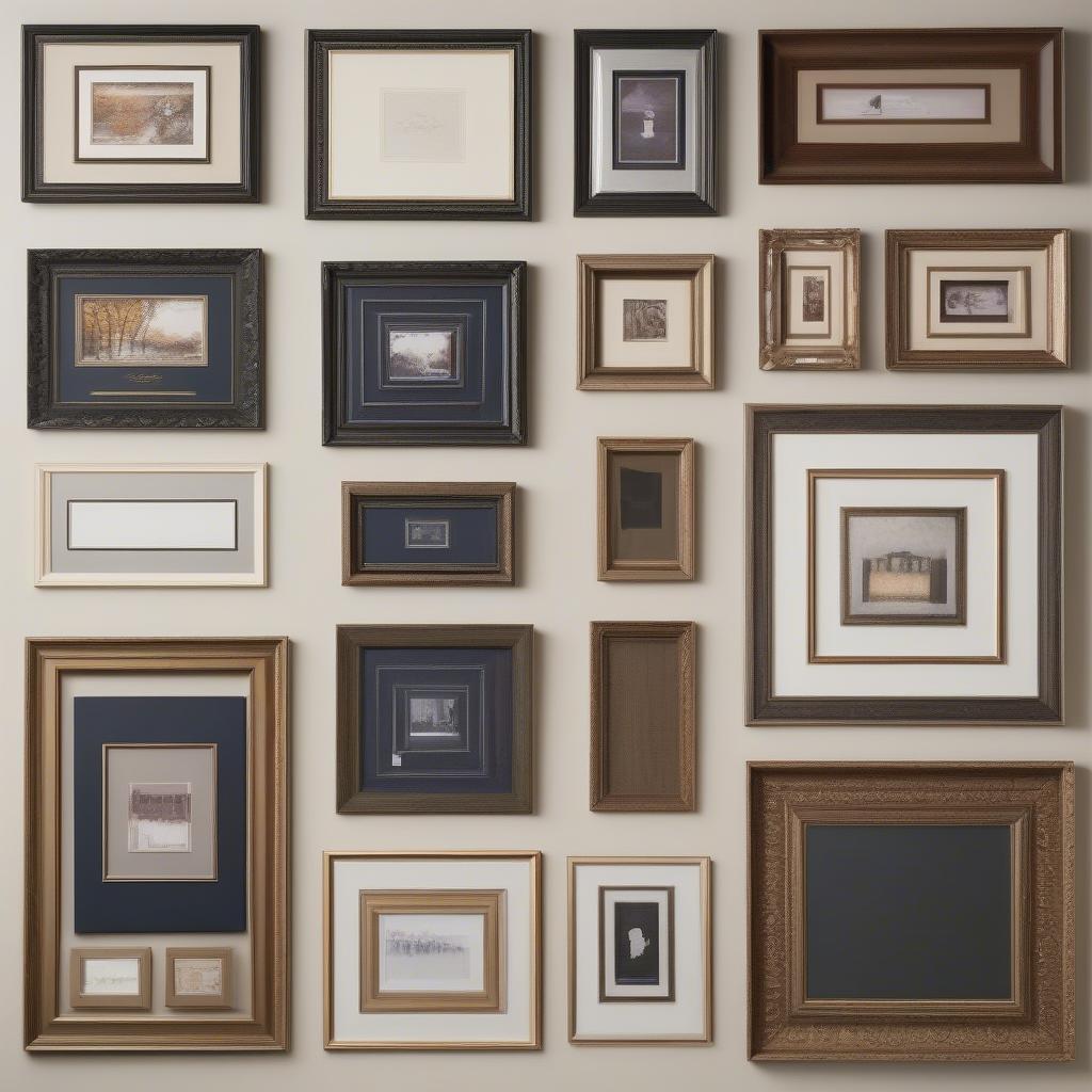 Variety of Custom Picture Frames