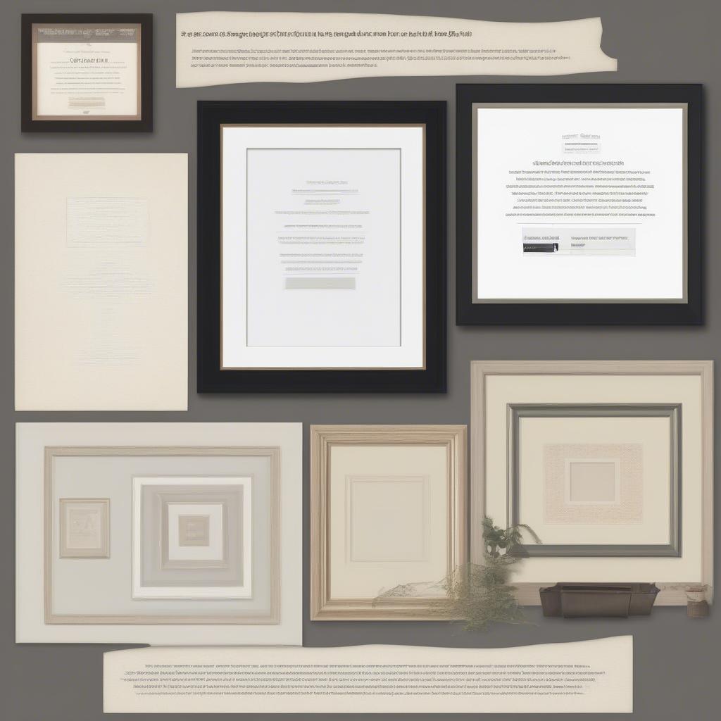 Custom Picture Framing Online Process