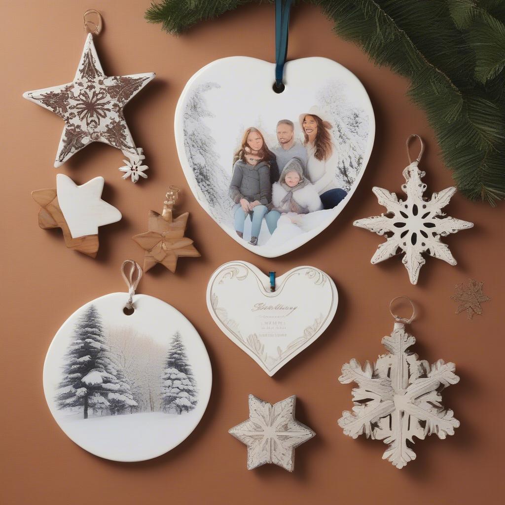 Custom Picture Ornaments