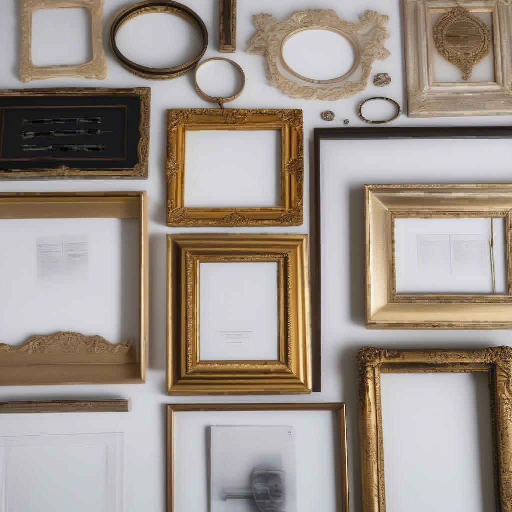 Choosing the Right Frames for Your Custom Picture Wall