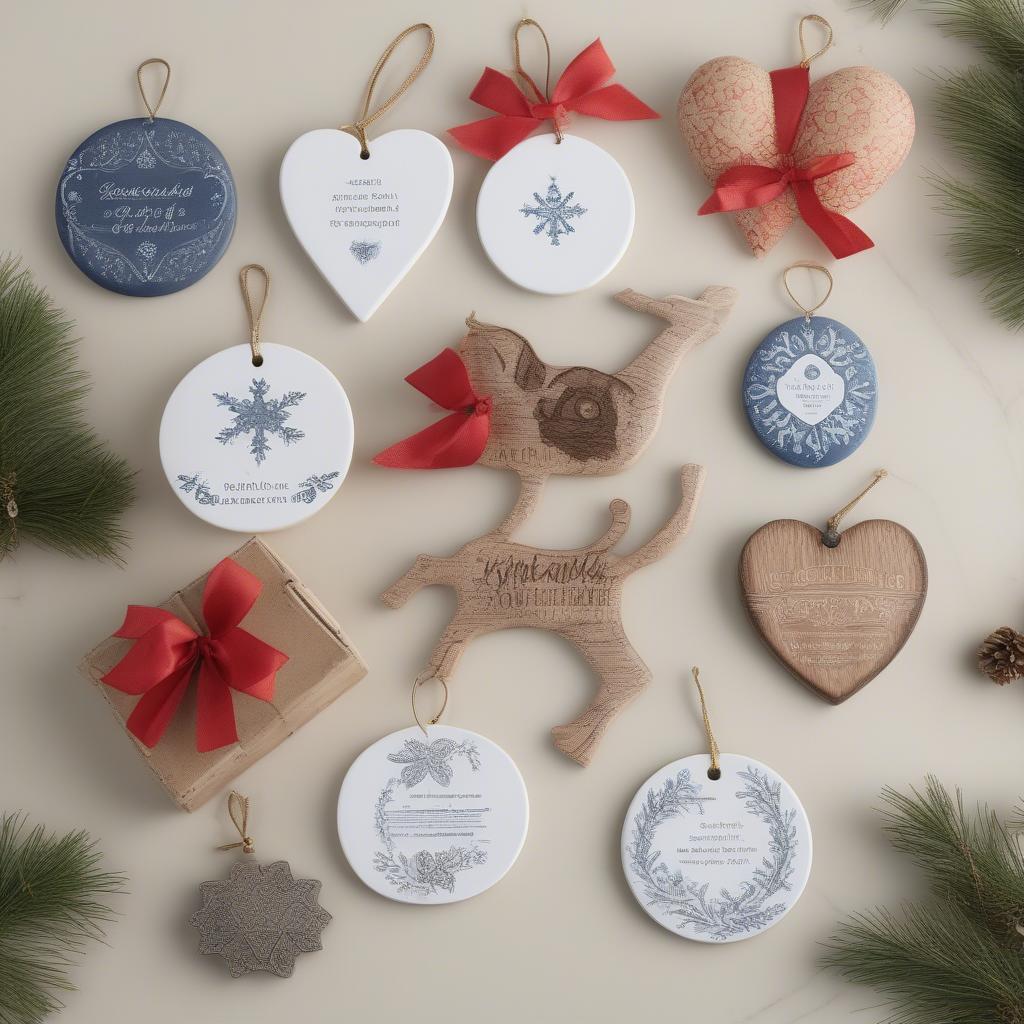 Custom Printed Ornament Ideas