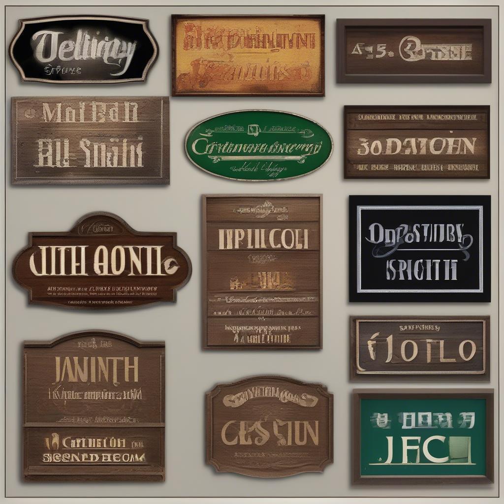 Choosing the Right Font and Design for Your Custom Sign