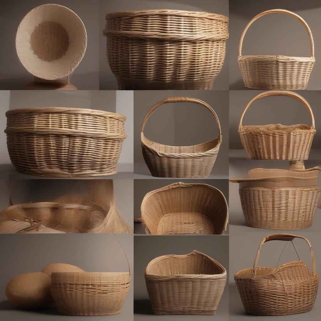 Custom Wicker Basket Creation Process