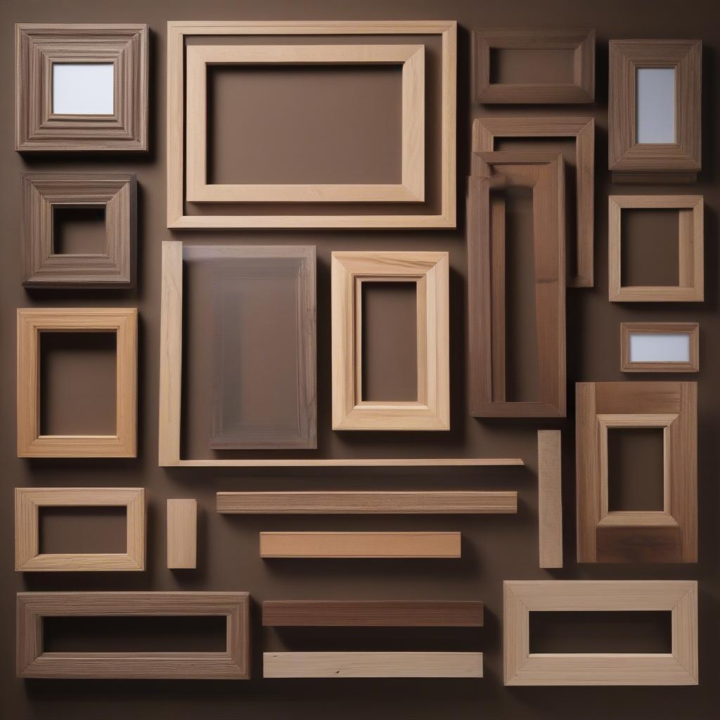 Various Styles of Custom Wood Frames