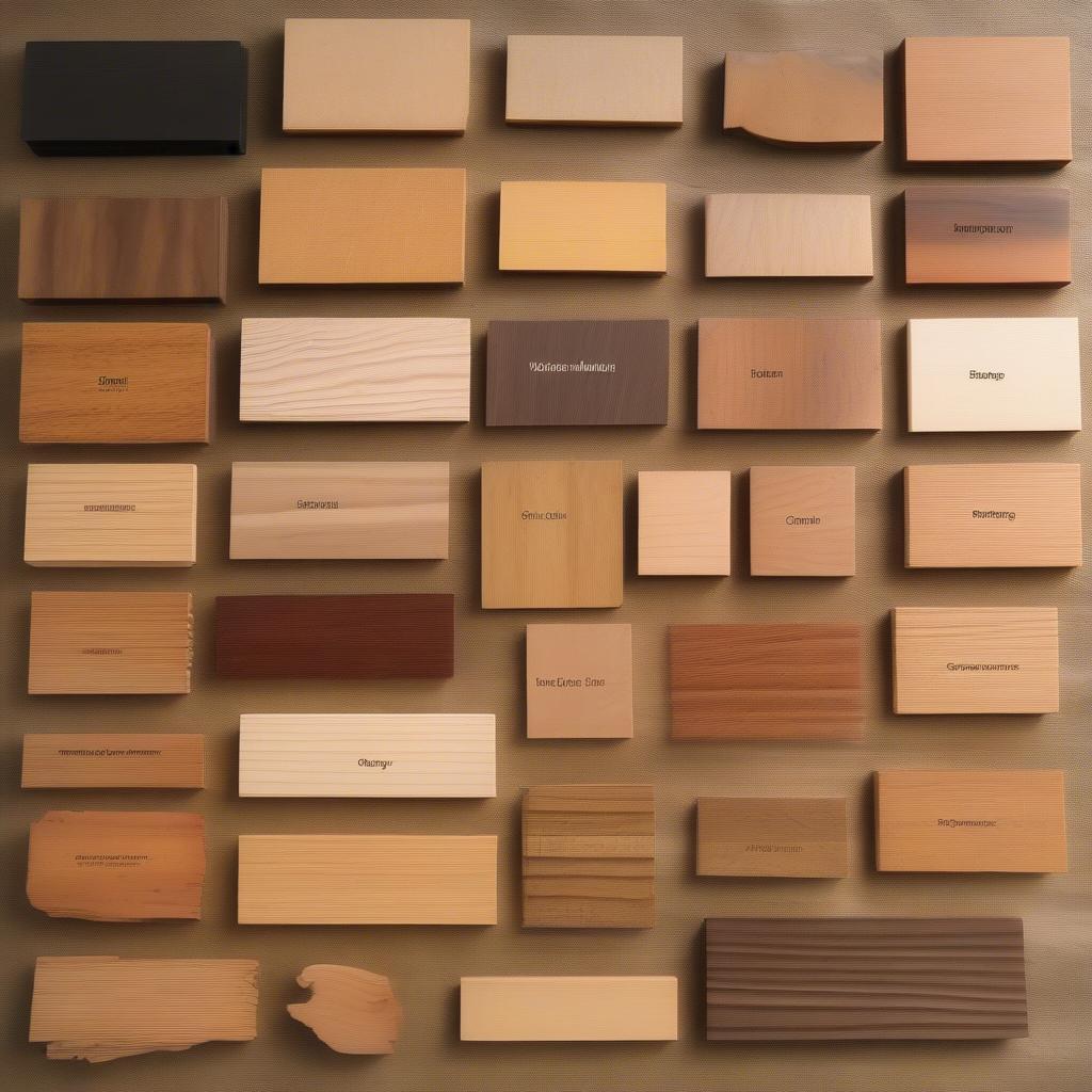 Different Types of Wood for Custom Signs