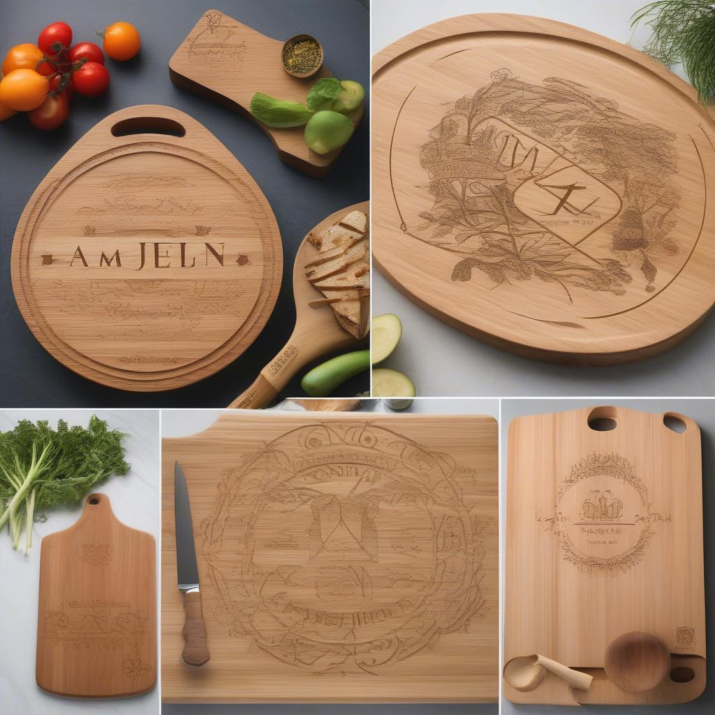 Examples of Customised Chopping Board Designs