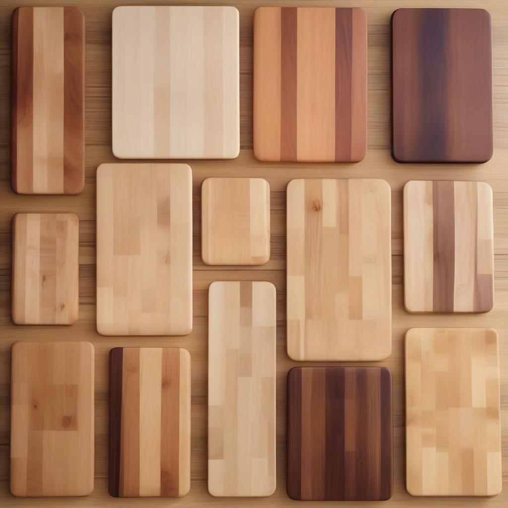 Various Customised Chopping Board Materials