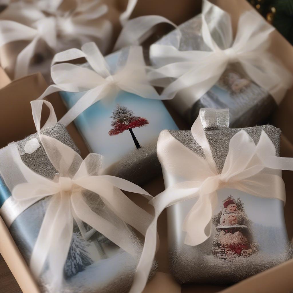 Customizable Photo Ornaments as Gifts