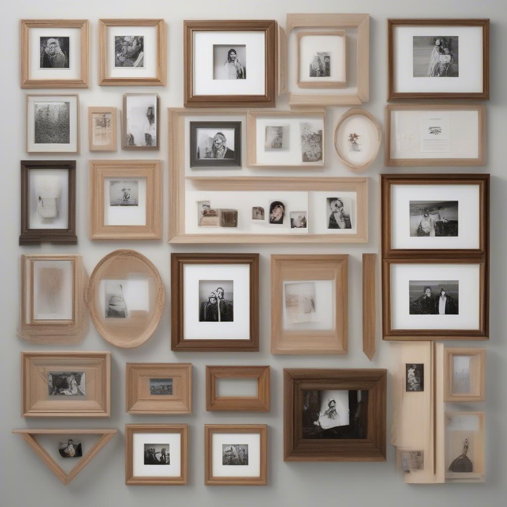 Variety of Customized Wooden Frames