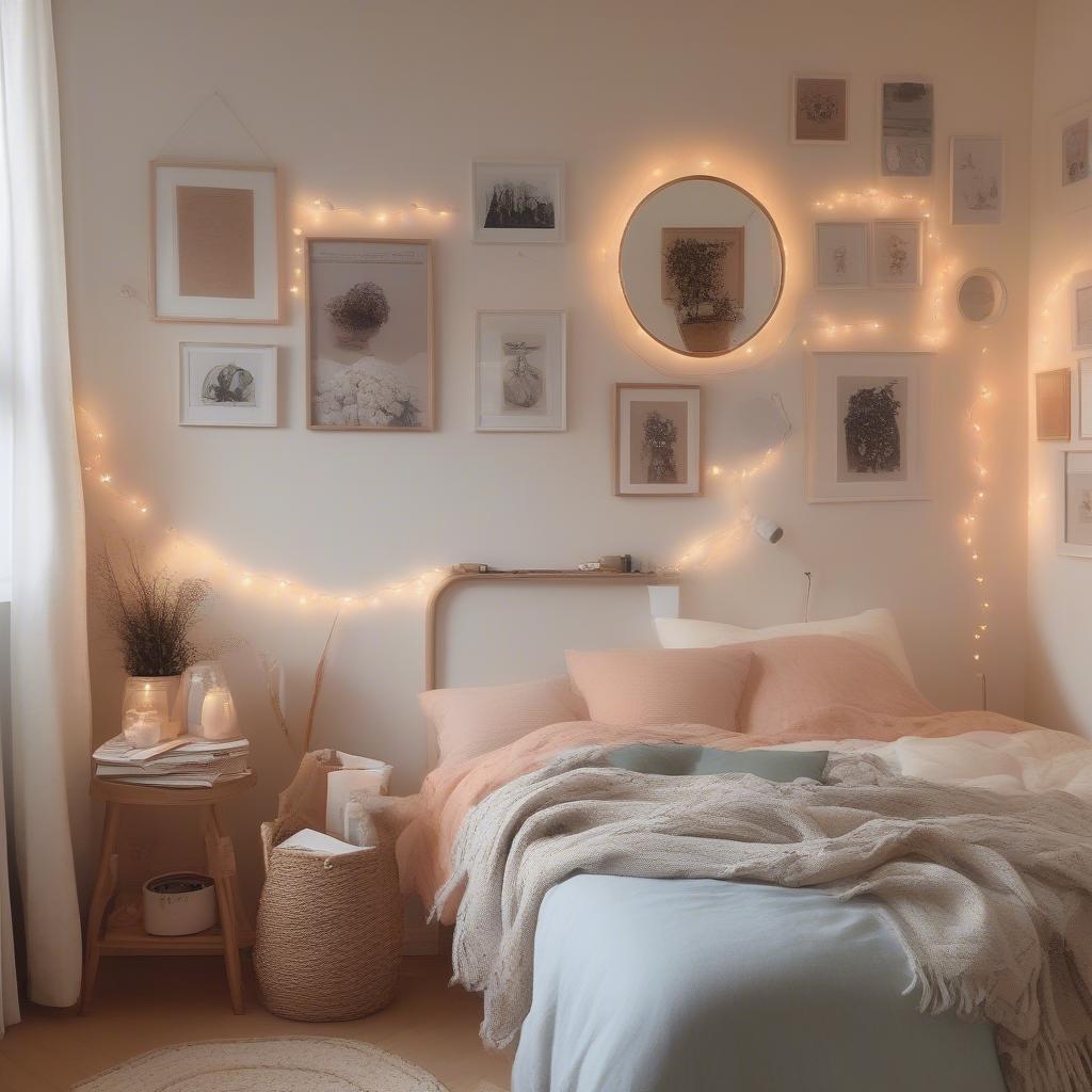 Cute Bedroom Wall Art: Small Bedroom Ideas