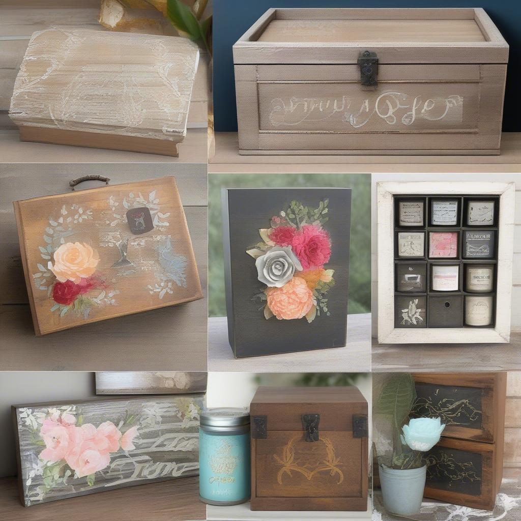 Decorating Ideas for Personalized Wooden Box Signs