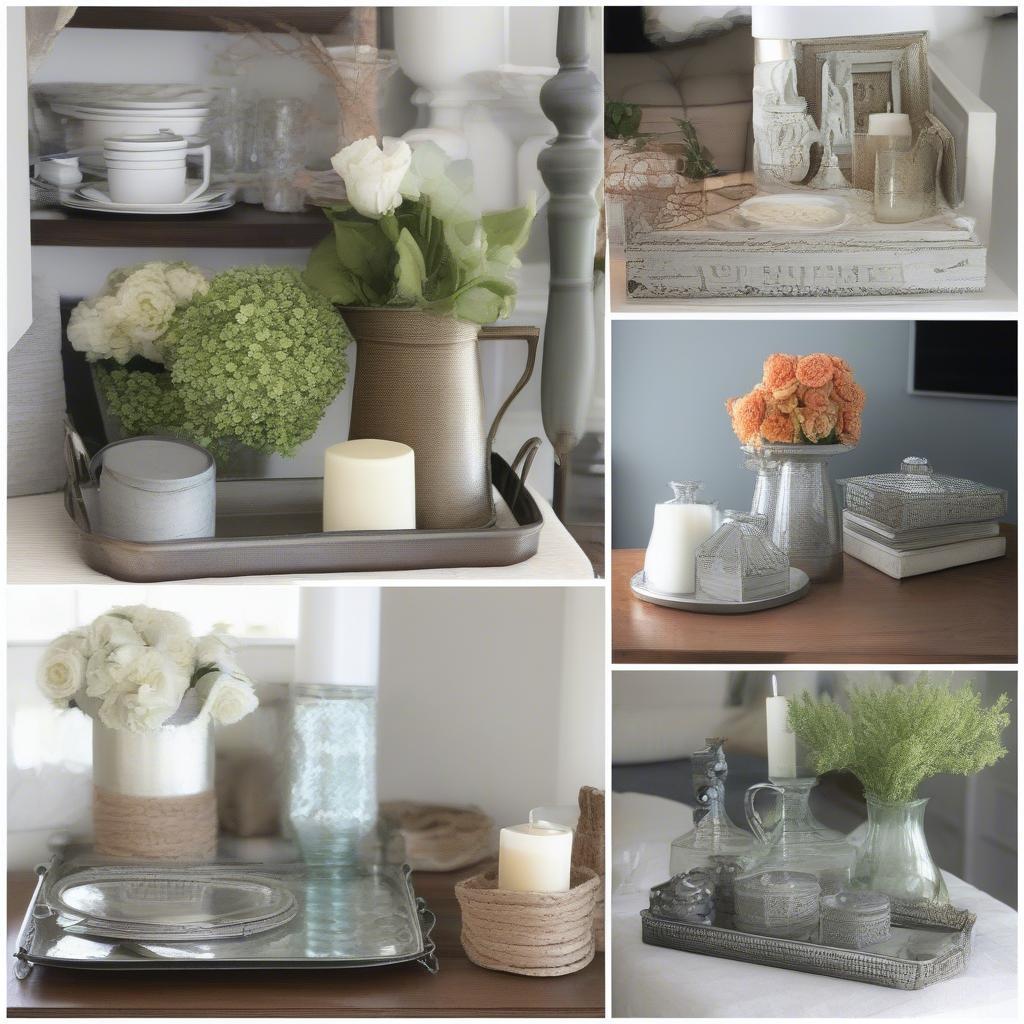 Decorative Metal Trays in Home Interiors