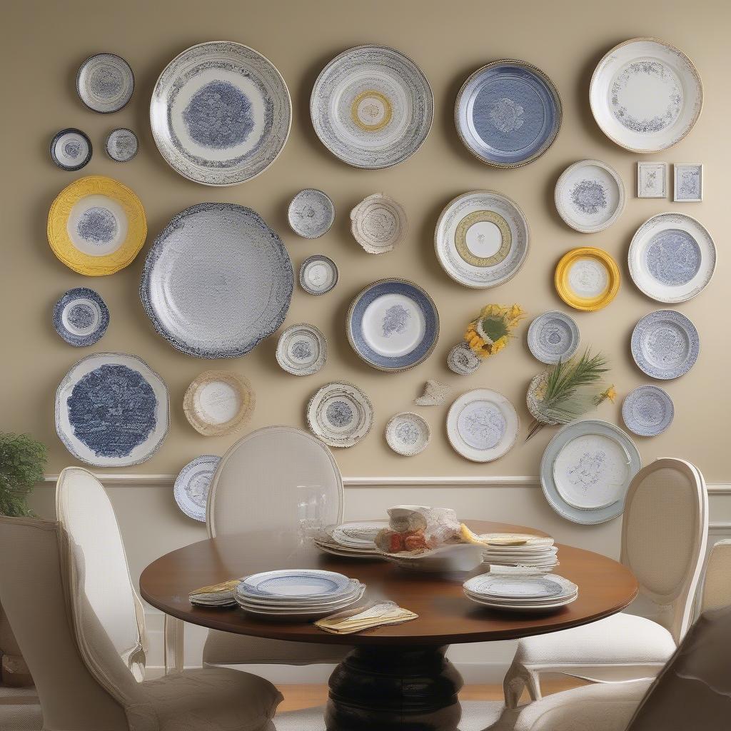 Decorative Plate Wall Display Ideas