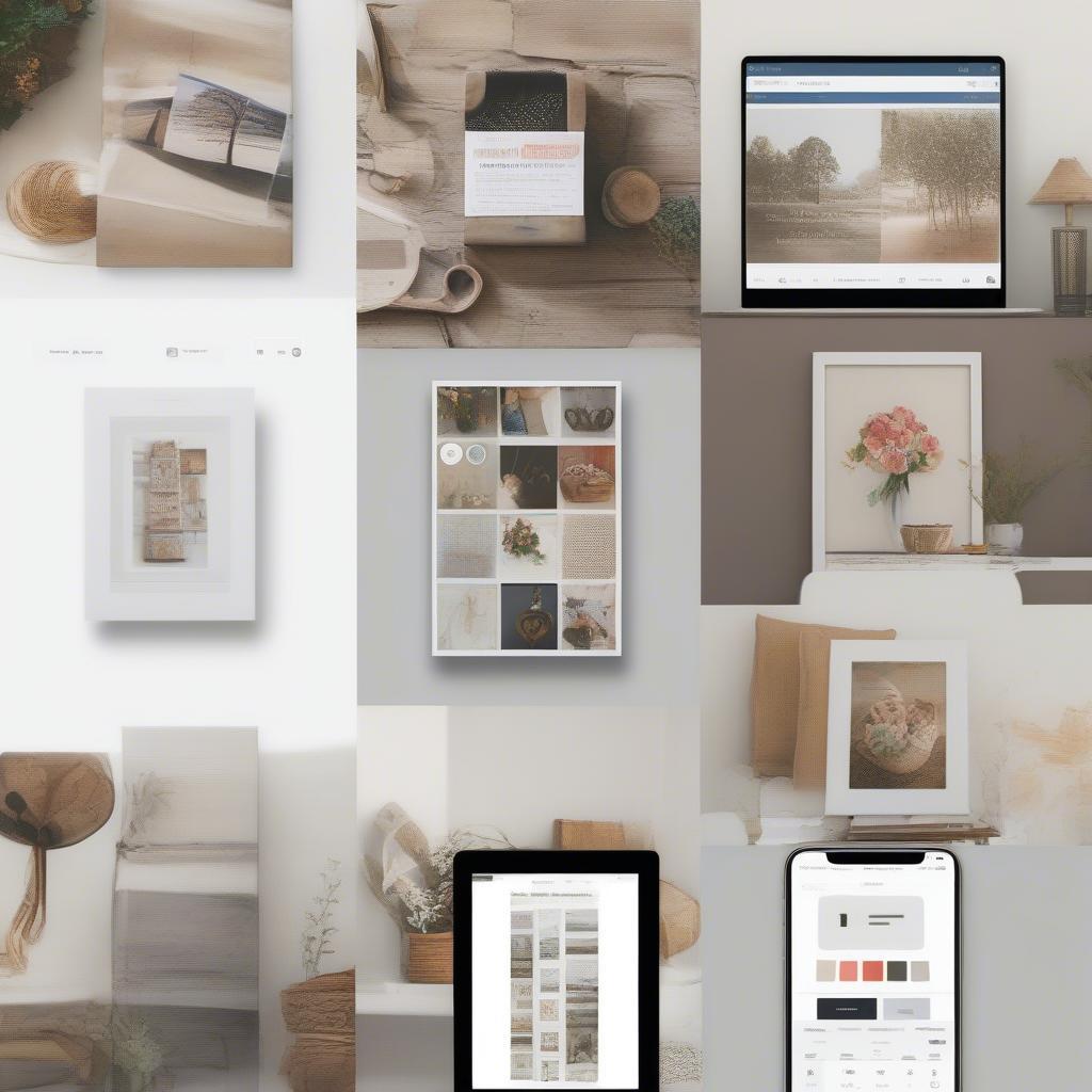 User-Friendly Online Design Tools for Custom Canvases