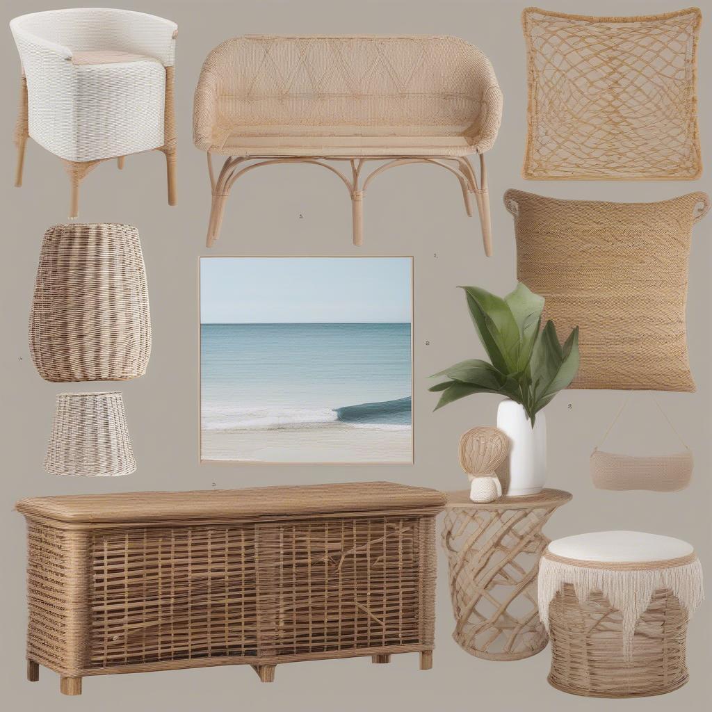 Wicker and Rattan in Different Decor Styles