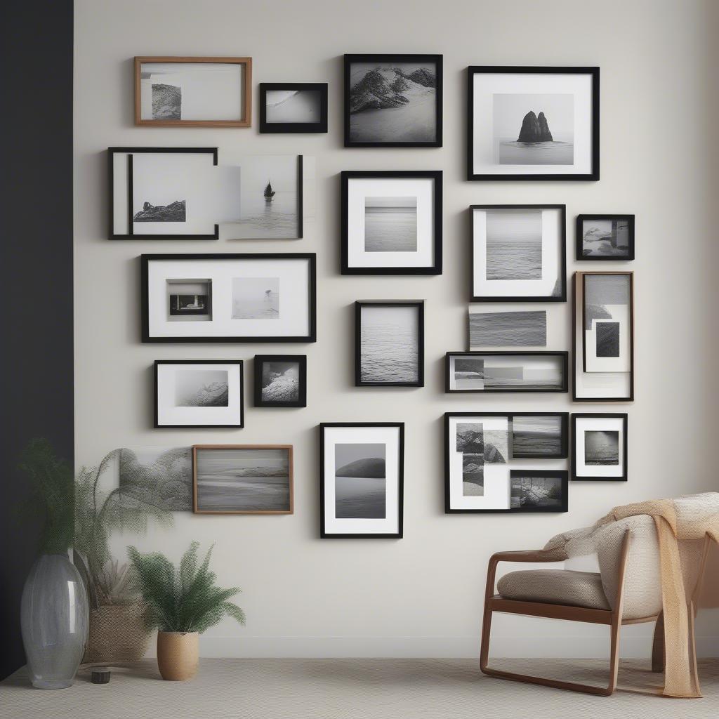 Variety of Floating Frame Styles