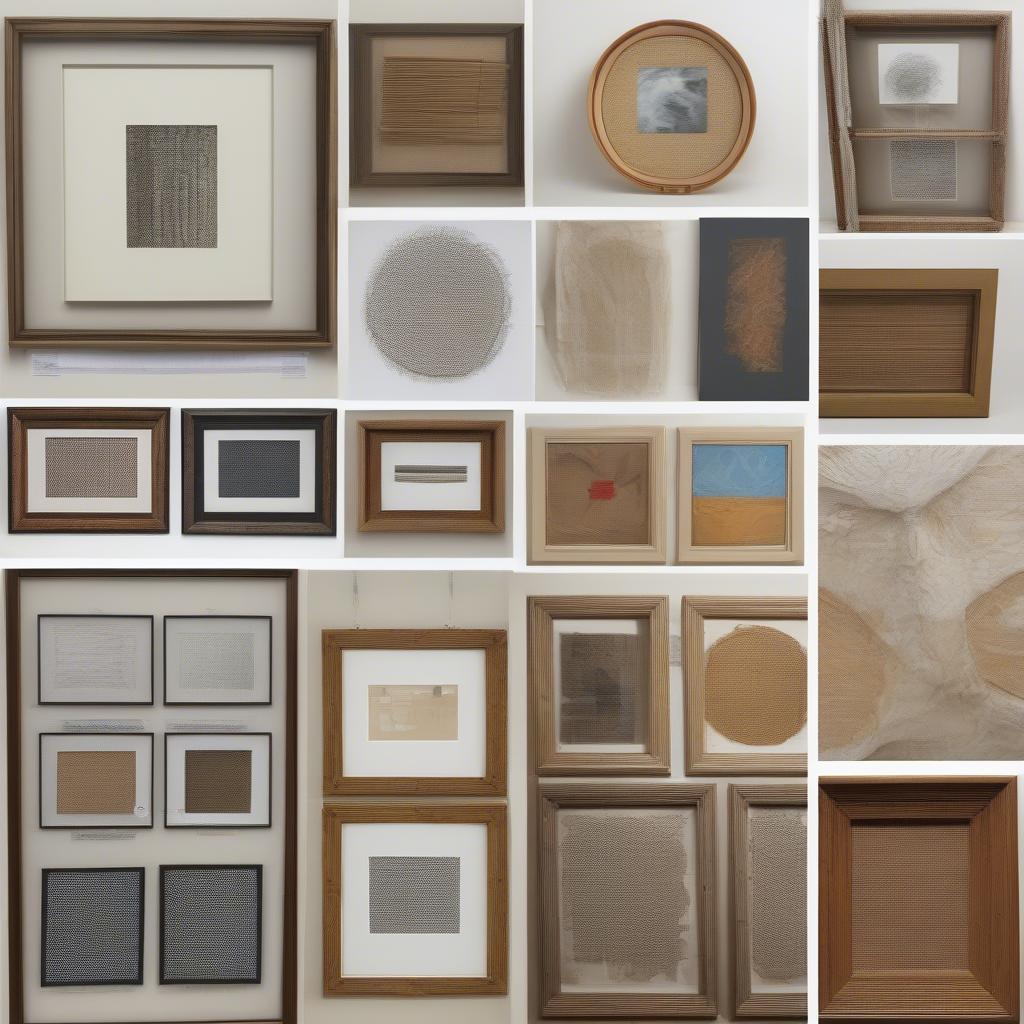 20x13 Frames in Various Materials