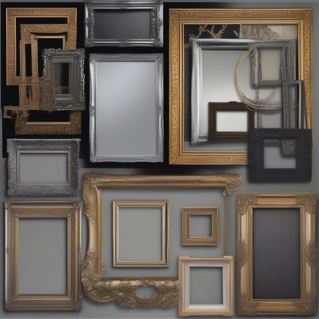 Variety of Photo Frames in Different Styles