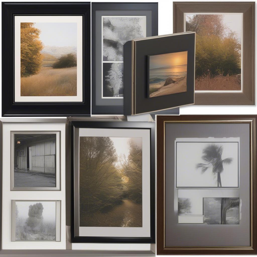 Different Framing Styles for 24x36 Prints