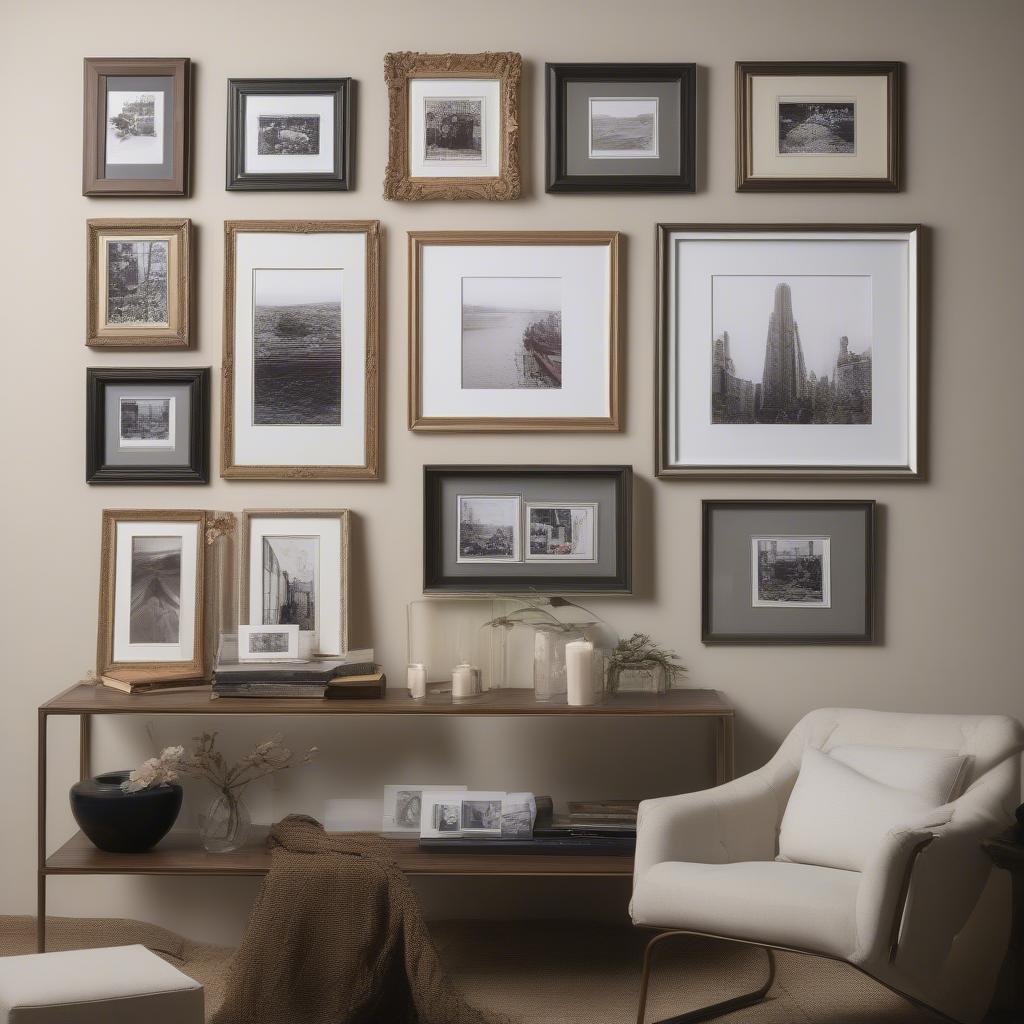 Various Photo Framing Styles