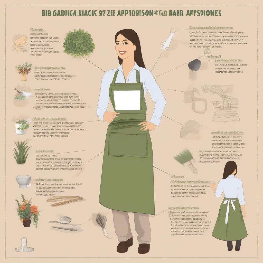 Different Gardening Apron Styles for Women