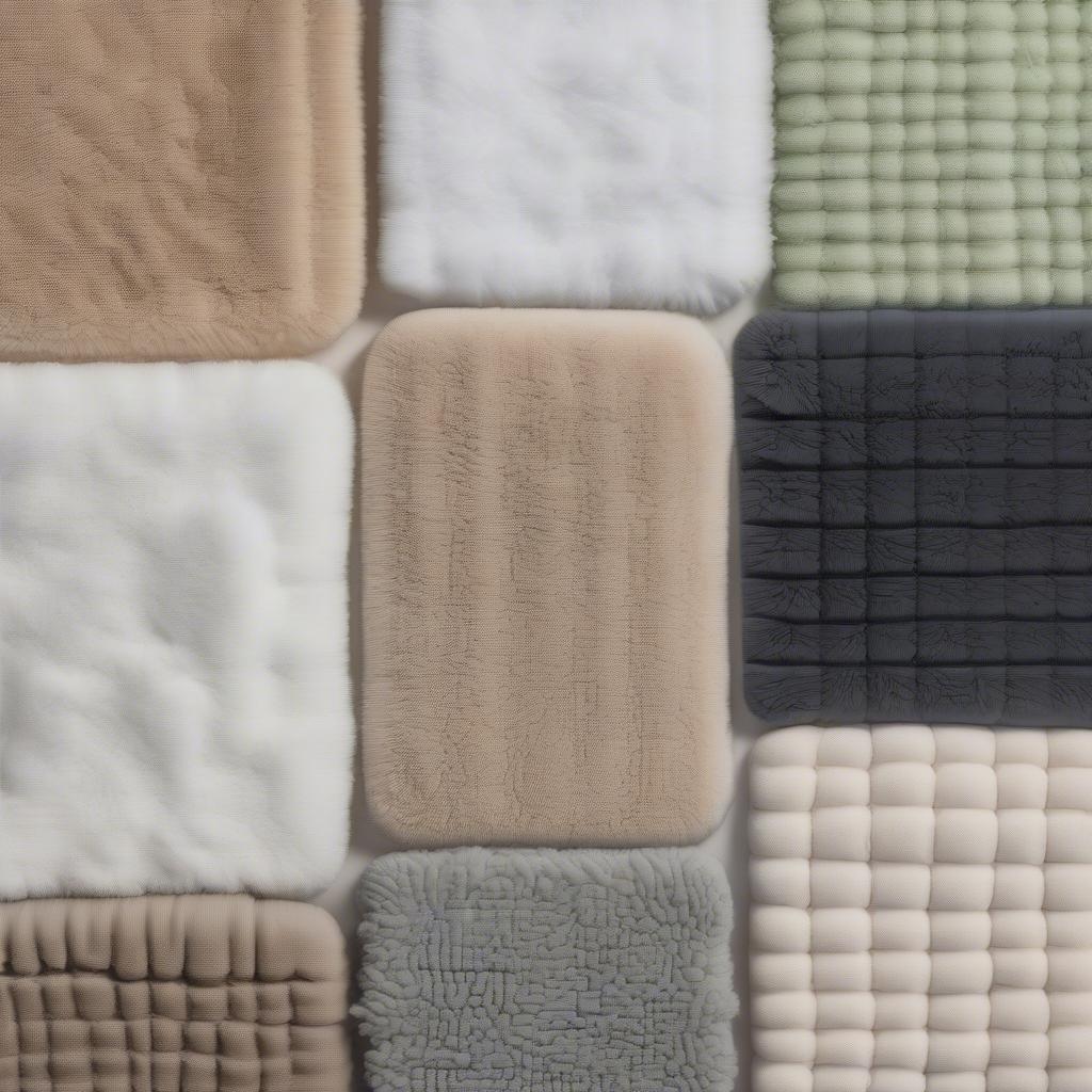 Variety of Materials for Custom Bath Mats