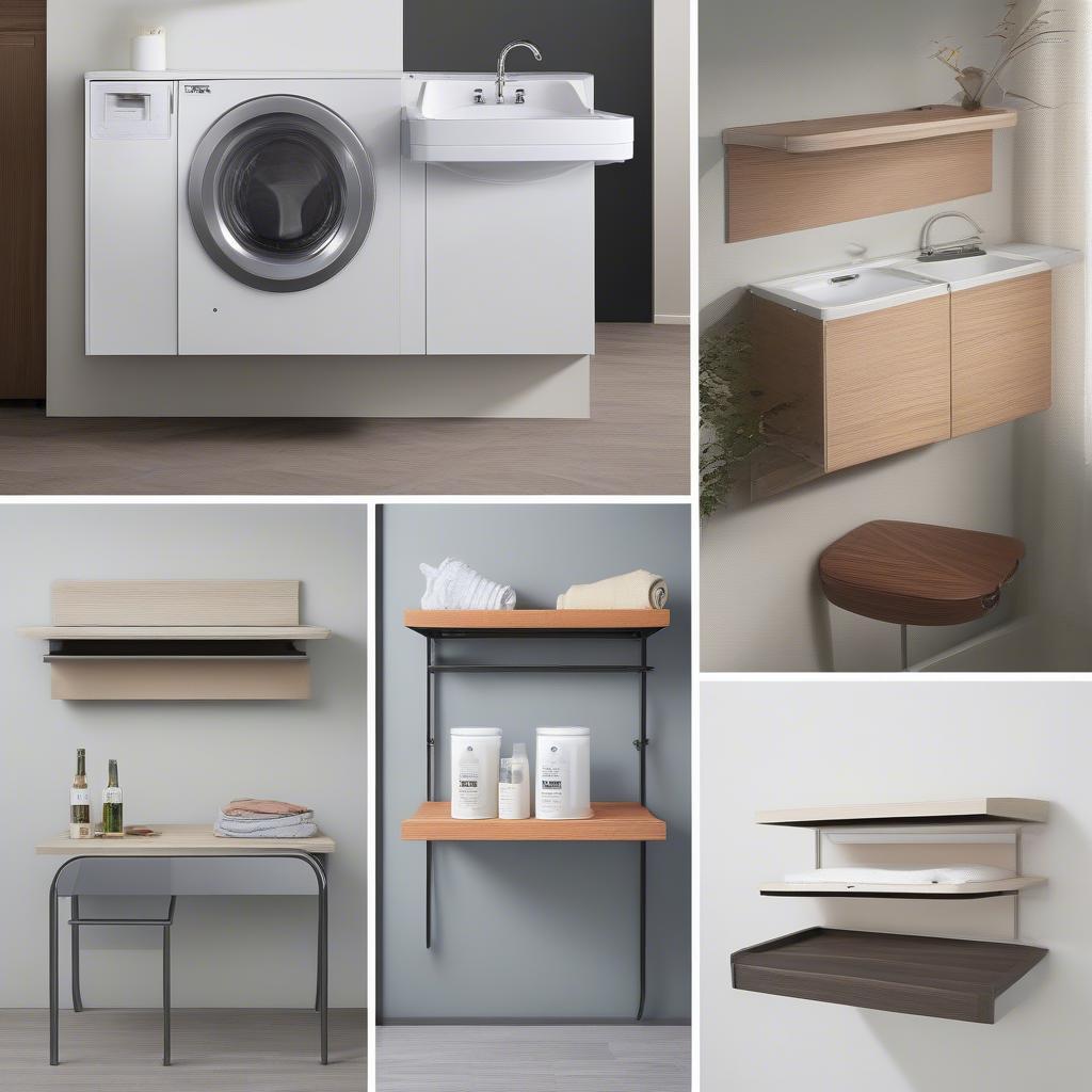 Different Materials for Wall Mounted Laundry Tables