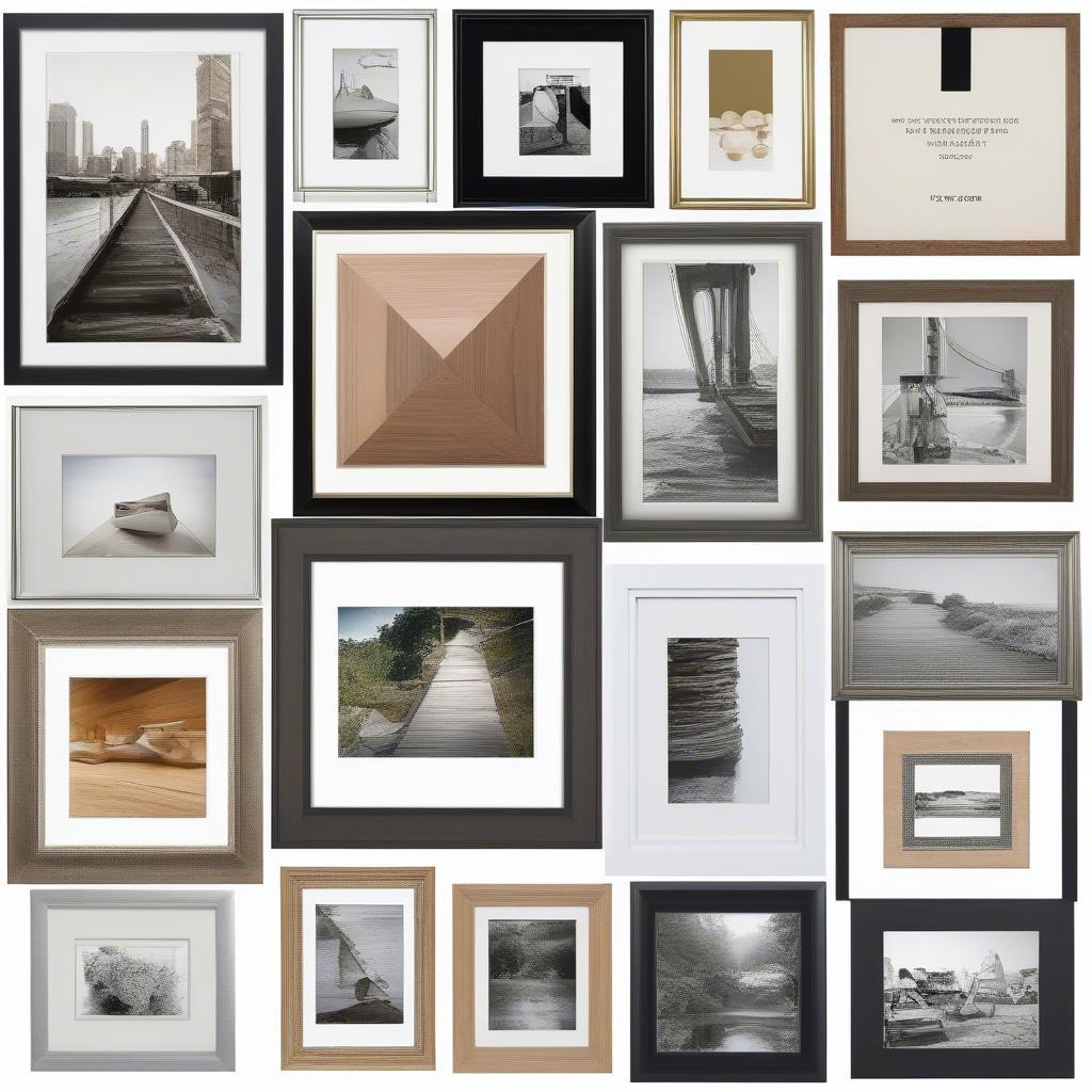 Different Styles of Matted 11x14 Picture Frames