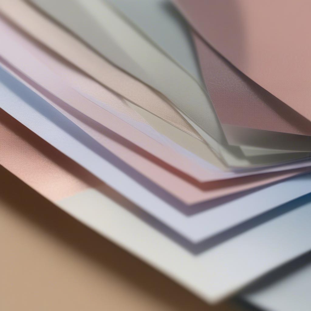 Different Photo Paper Types