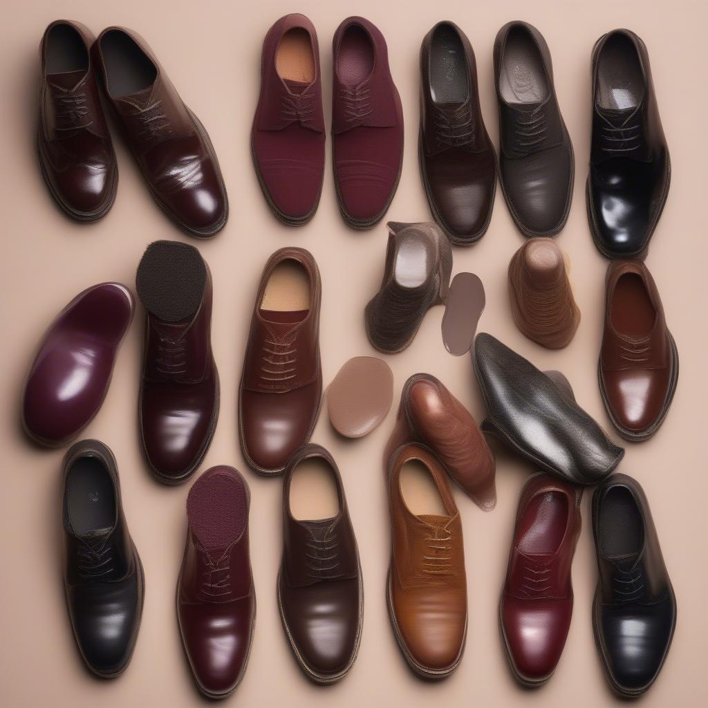 Variety of Shoe Polish Colors for Different Shoe Types