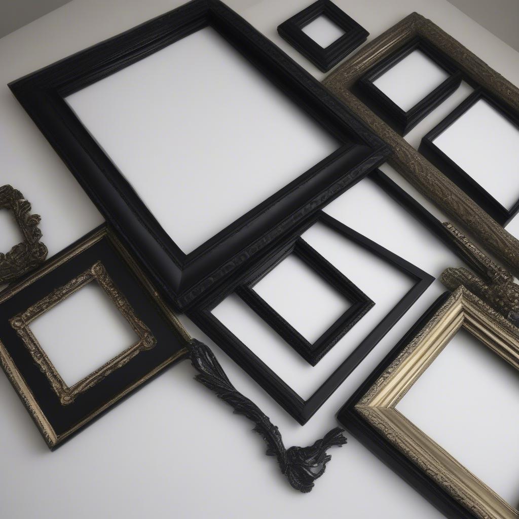 Different Styles of Black 11x14 Picture Frames