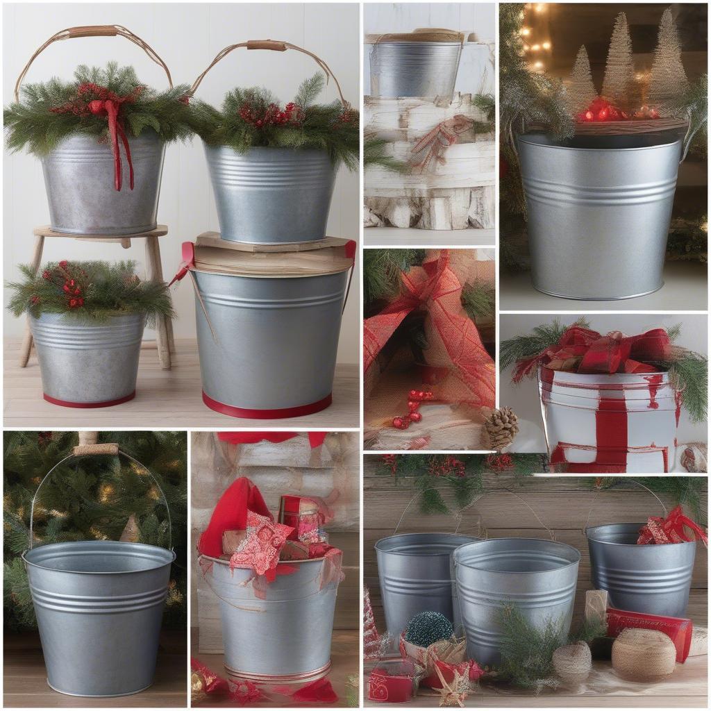 Different Types of Christmas Pails