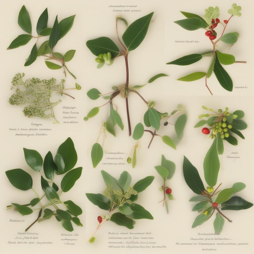 Different Types of Mistletoe