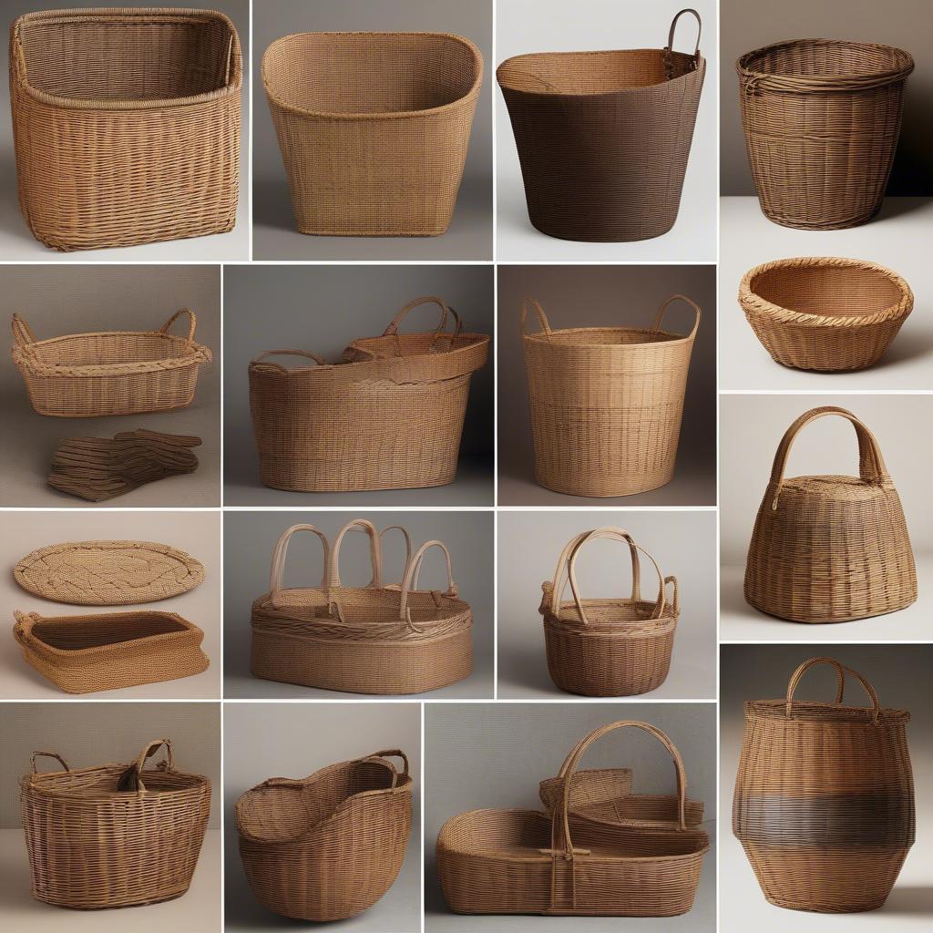 Different Types of Wicker Baskets: Shapes and Sizes