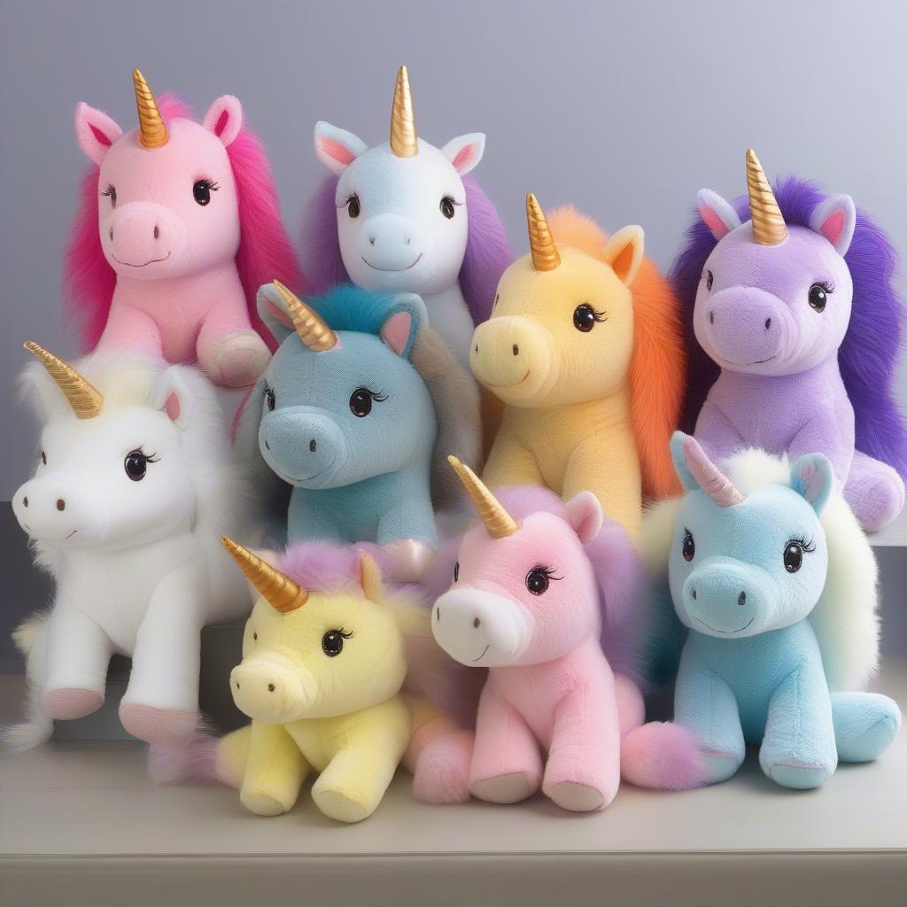 Variety of Warmies Unicorns