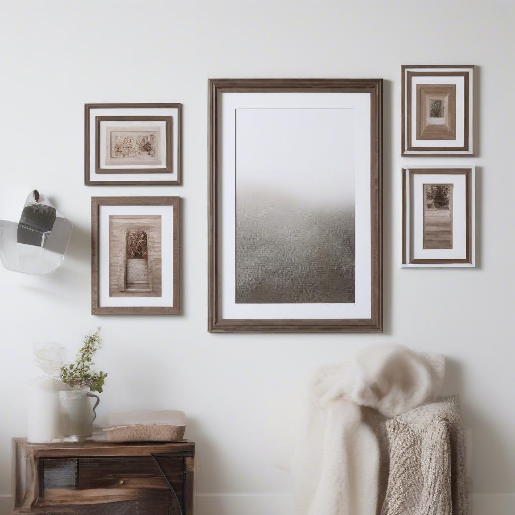 Variety of 24x36 White Frames