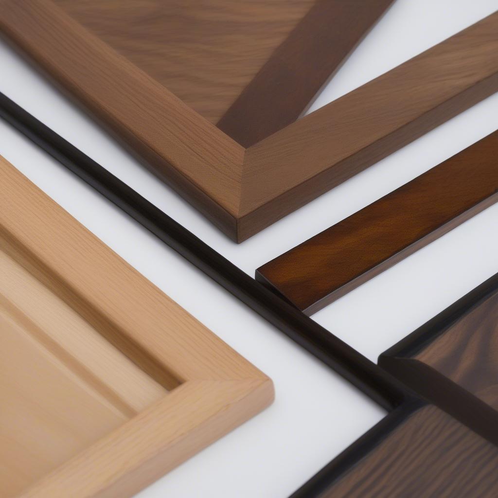 Different Wood Finishes for Picture Frames: Natural, Stained, and Painted