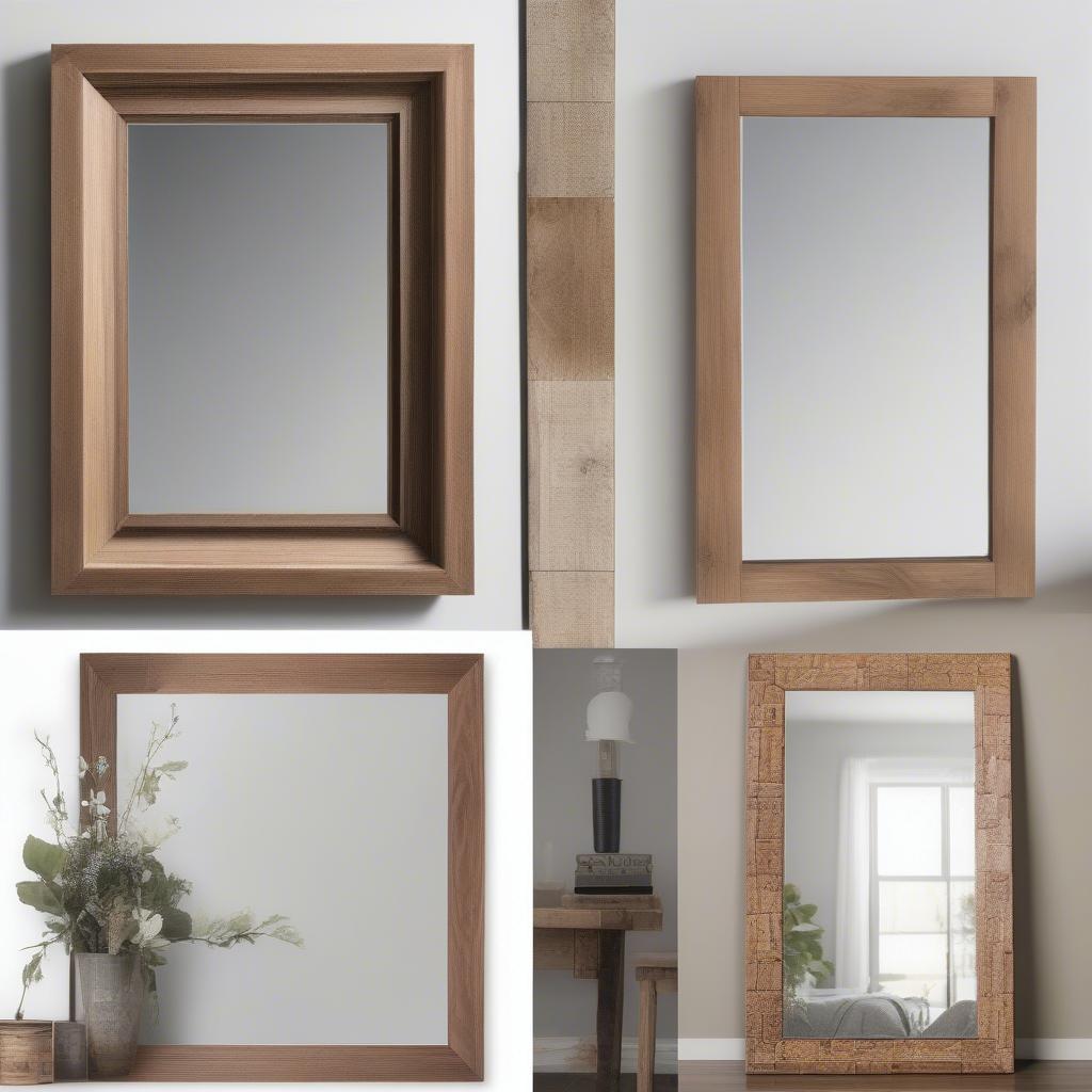 Various Wood Frames for 24x36 Mirrors