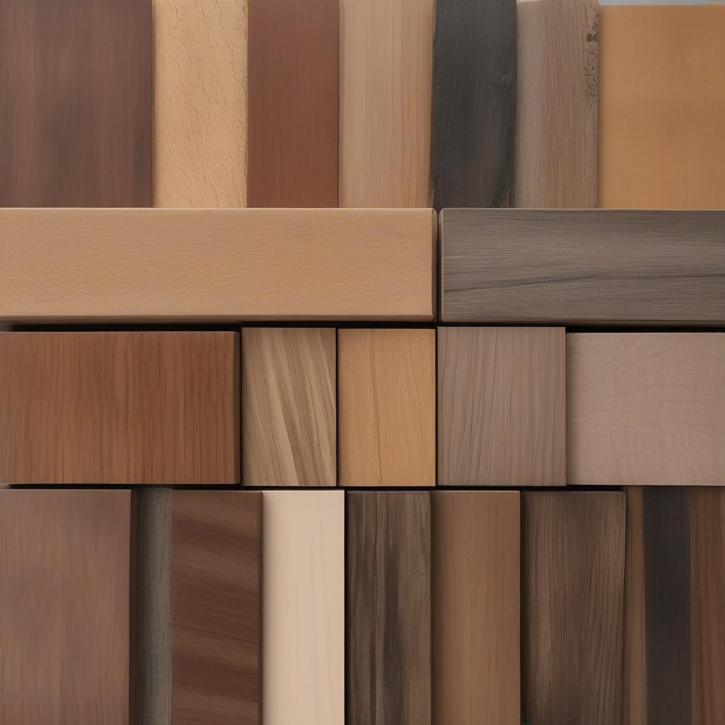 Variety of Wood Types for Custom Picture Frames