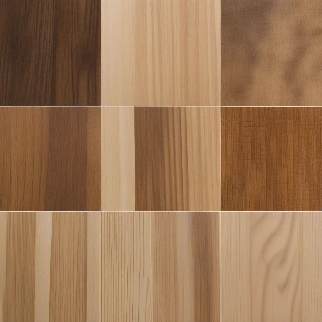 Different Wood Types for Frames