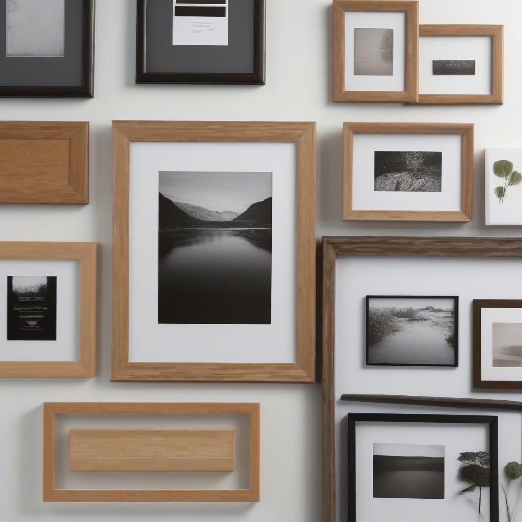 Different Wooden 24x36 Picture Frames