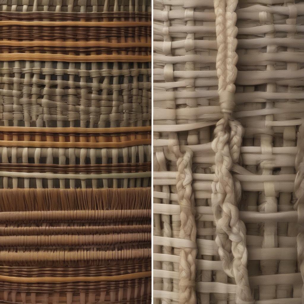 Different Woven Backpack Weaves