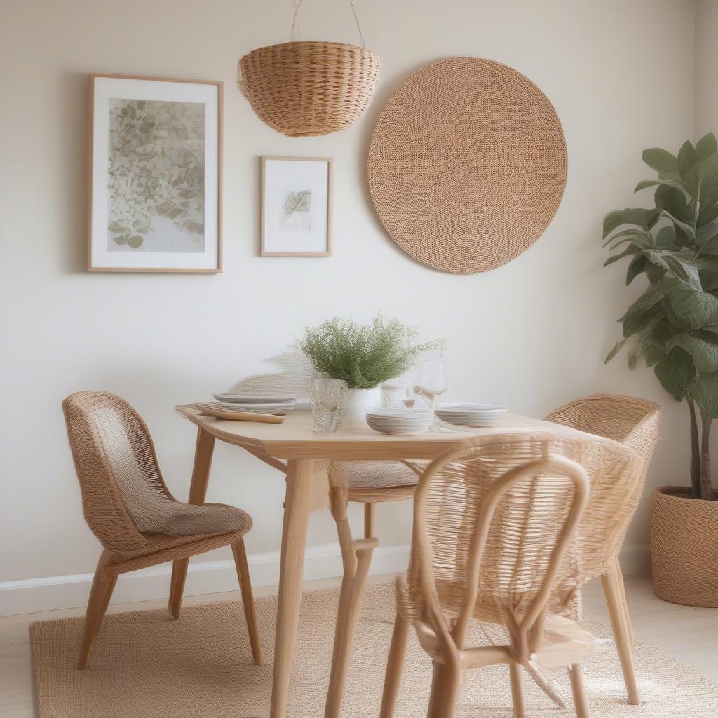 Wall art ideas for small dining rooms