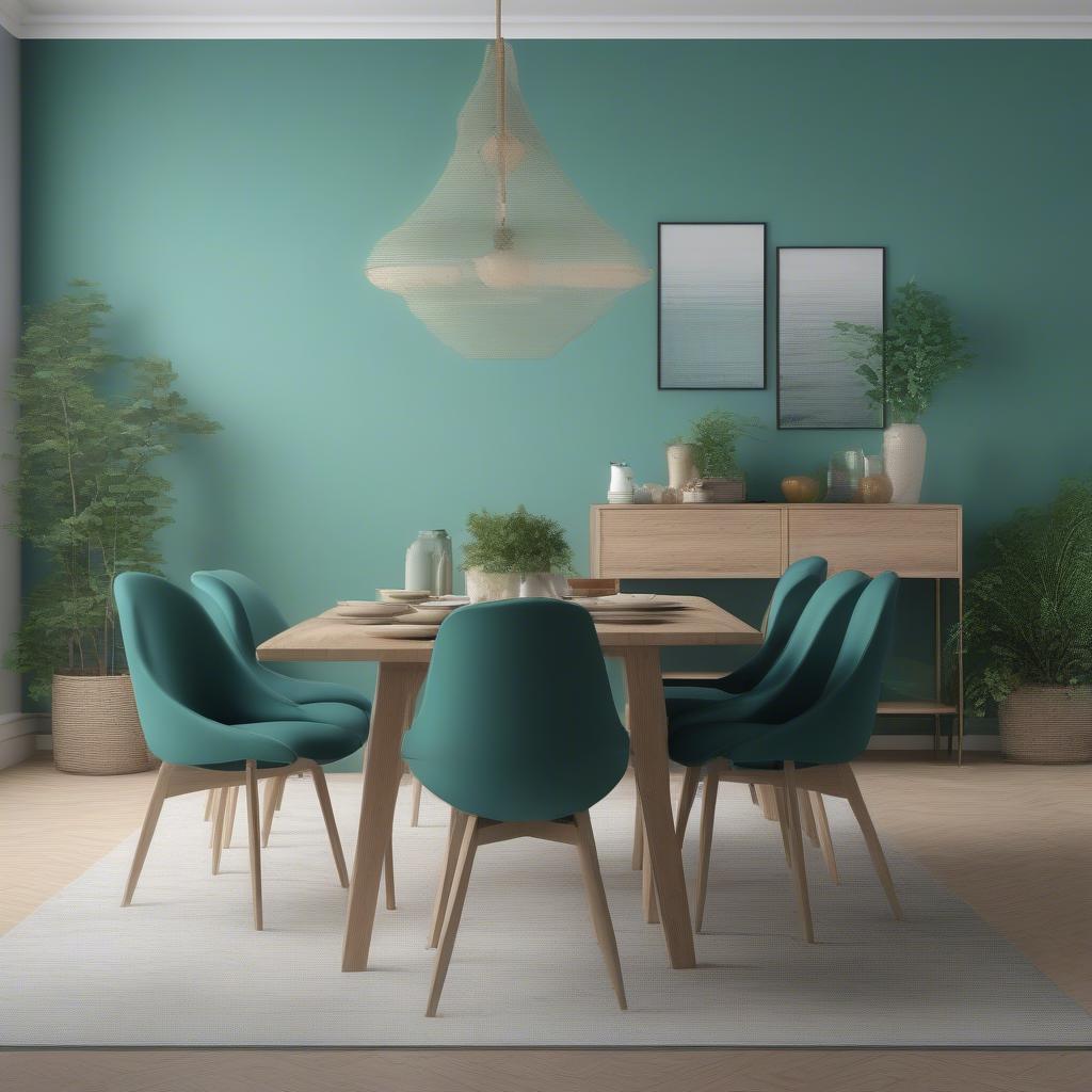 Dining Area Wall Decor: The Power of Color