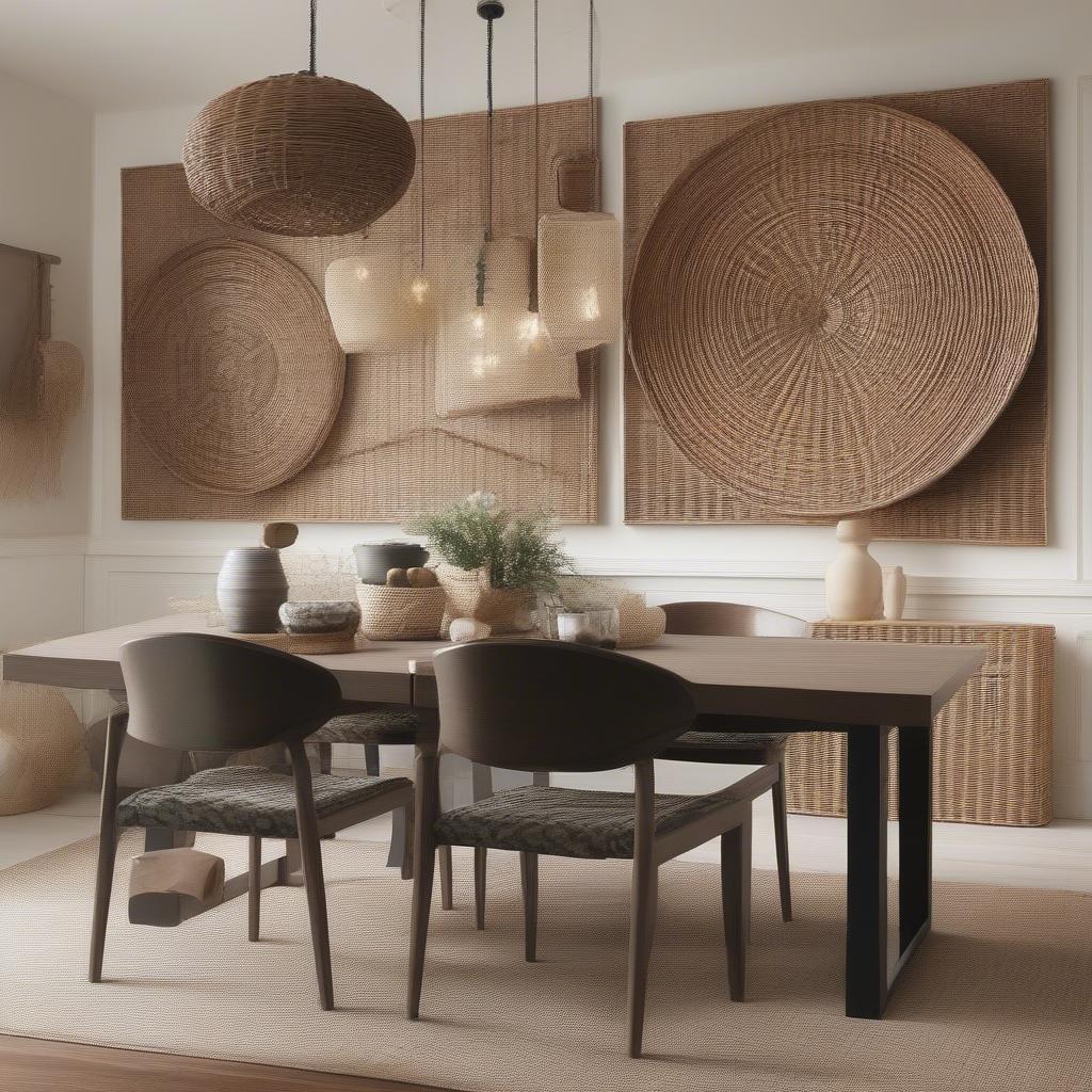 Dining Area Wall Decor: Size and Scale Matters