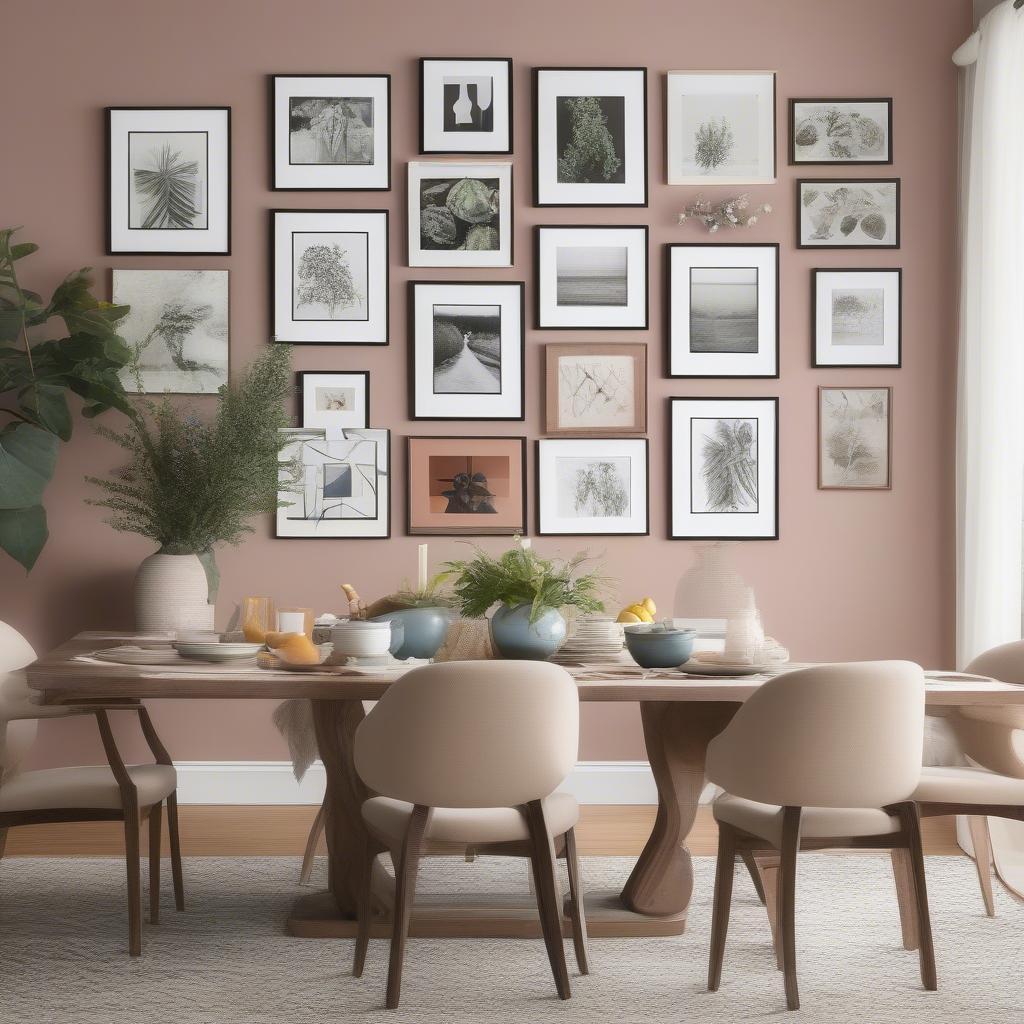 Dining Room Picture Wall Layout Ideas